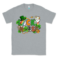 Heather Grey lucky nurse St. Patrick's Day Classic Tee - FaDigitalArtStudio