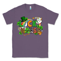 Lavender lucky nurse St. Patrick's Day Classic Tee - FaDigitalArtStudio