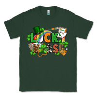 Sports Green lucky nurse St. Patrick's Day Classic Tee - FaDigitalArtStudio