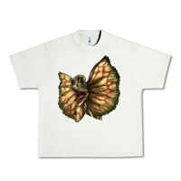 Pistachio dilophosaurus face Urban Heavy Tee - LillyAllenDesigns