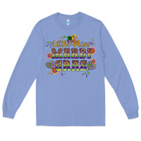 Colony Blue little miss mardi gras Long Sleeve Tee - Artiststas