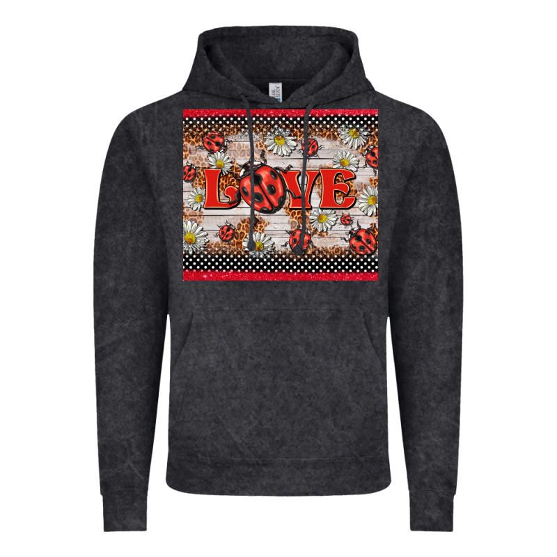 Love Ladybug Vintage Hoodie by BarkalooDesign | Teevron
