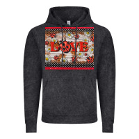 Vintage Black love ladybug Vintage Hoodie - BarkalooDesign