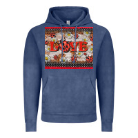 Vintage Denim love ladybug Vintage Hoodie - BarkalooDesign