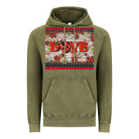 Vintage Olive love ladybug Vintage Hoodie - BarkalooDesign