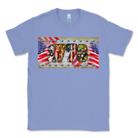 Colony Blue 1776 4th of july license plate Classic Tee - BarkalooDesign