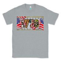 Heather Grey 1776 4th of july license plate Classic Tee - BarkalooDesign
