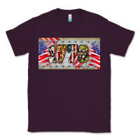 Plum 1776 4th of july license plate Classic Tee - BarkalooDesign