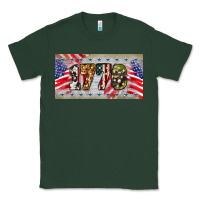 Sports Green 1776 4th of july license plate Classic Tee - BarkalooDesign