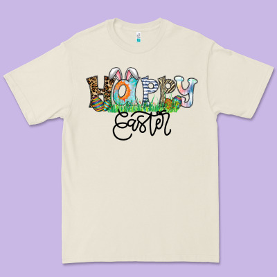 Happy Easter Premium Tee Designed By Cowhidedigitalart