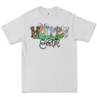 Dove Grey Happy Easter Premium Tee - CowhideDigitalArt
