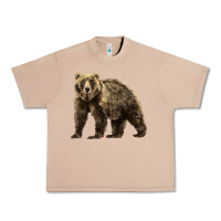 Burro Brown Bear Urban Heavy Tee - LillyAllenDesigns