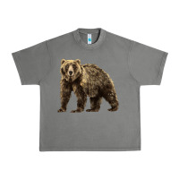 Tornado Brown Bear Urban Heavy Tee - LillyAllenDesigns