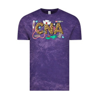 Cloud Purple Western Certified Nursing Assistant Vintage Tee - LillyAllenDesigns
