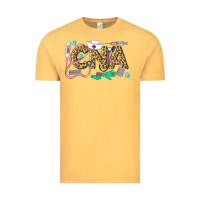 Vintage Mustard Western Certified Nursing Assistant Vintage Tee - LillyAllenDesigns