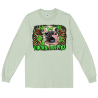 Matcha lucky heifer with glasses st patricks Long Sleeve Tee - Artiststas