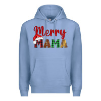 Colony Blue merry mama Premium Hoodie - BarkalooDesign