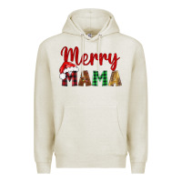 Oatmeal Heather merry mama Premium Hoodie - BarkalooDesign