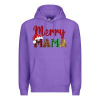 Purple merry mama Premium Hoodie - BarkalooDesign