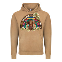 Vintage Camel scottish calf rainbow Vintage Hoodie - BarkalooDesign