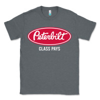 Charcoal Heather peterbilt class pays, peterbilt class pays art, peterbilt class pays w Classic Tee - baoMotion
