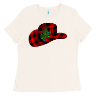 Bone cowboy christmas Ladies Tee - CowhideDigitalArt