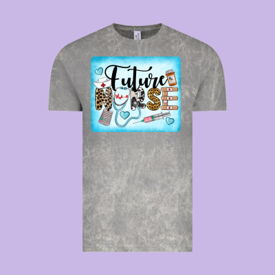 Western Future Nurse Vintage Tee Designed By Lillyallendesigns