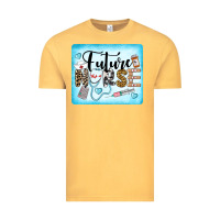 Vintage Mustard Western Future Nurse Vintage Tee - LillyAllenDesigns