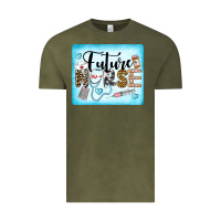 Vintage Olive Western Future Nurse Vintage Tee - LillyAllenDesigns