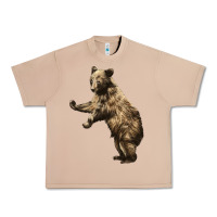 Burro Brown Bear Cub Urban Heavy Tee - LillyAllenDesigns