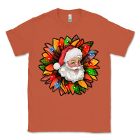Copper santa claus with sunflower christmas bbs Classic Tee - BundleAndBundleShop