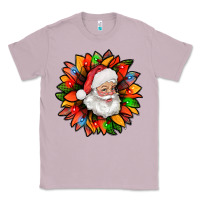 Lilac santa claus with sunflower christmas bbs Classic Tee - BundleAndBundleShop