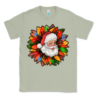 Matcha santa claus with sunflower christmas bbs Classic Tee - BundleAndBundleShop