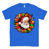 True Royal santa claus with sunflower christmas bbs Classic Tee - BundleAndBundleShop