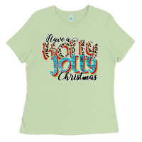 Matcha have a holly jolly christmas Ladies Tee - CowhideDigitalArt