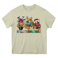 Mossy hallothanksmas trucks Heavy Core Tee - FaDigitalArtStudio