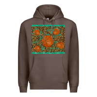 Coffee basketball tumbler Premium Hoodie - RanaPortraitStore