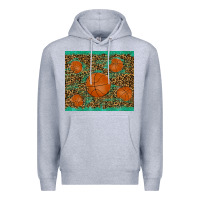 Heather Grey basketball tumbler Premium Hoodie - RanaPortraitStore