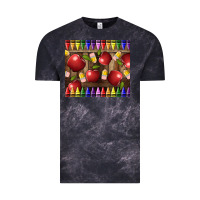 Cloud Black Crayons And Apples Vintage Tee - LillyAllenDesigns