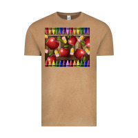Vintage Camel Crayons And Apples Vintage Tee - LillyAllenDesigns