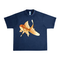 Navy Goldfish Urban Heavy Tee - LillyAllenDesigns