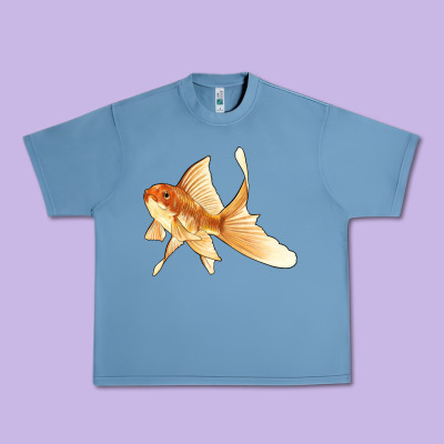 Goldfish Urban Heavy Tee Designed By Lillyallendesigns