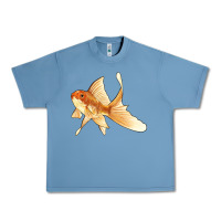 Pebble Blue Goldfish Urban Heavy Tee - LillyAllenDesigns