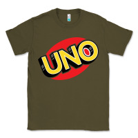 Army Green UNO Card Game Classic Tee - baoMotion