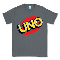 Charcoal Heather UNO Card Game Classic Tee - baoMotion