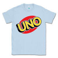 Dusty Blue UNO Card Game Classic Tee - baoMotion