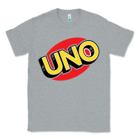 Heather Grey UNO Card Game Classic Tee - baoMotion