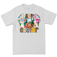 Dove Grey Happy Easter Premium Tee - CowhideDigitalArt