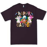 Plum Happy Easter Premium Tee - CowhideDigitalArt