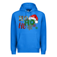 True Royal ho ho ho christmas Premium Hoodie - BarkalooDesign